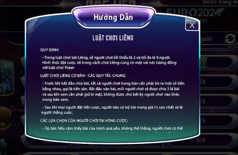 Các bước tham gia Bài liêng KUBET cho tân thủ