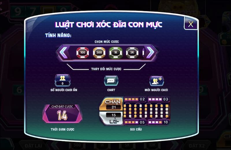 Một vài lưu ý khi chơi xóc đĩa con mực 789Club